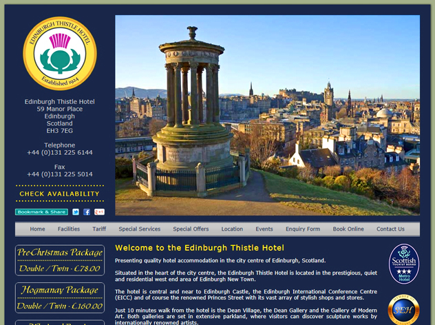 Edinburgh Thistle Hotel Limited